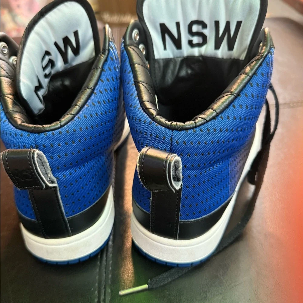 (Clearance) Nike KD VIII NSW Lifestyle sneaker in a royal blue and black Sz8.5 - Picture 5 of 9